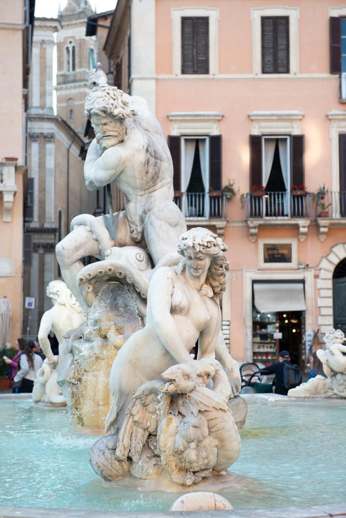 ローマNavona Charming Balconyアパートメント エクステリア 写真
